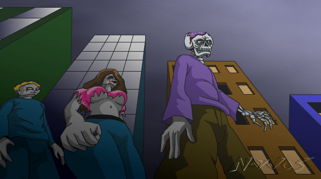 Destemidos Zombie Night